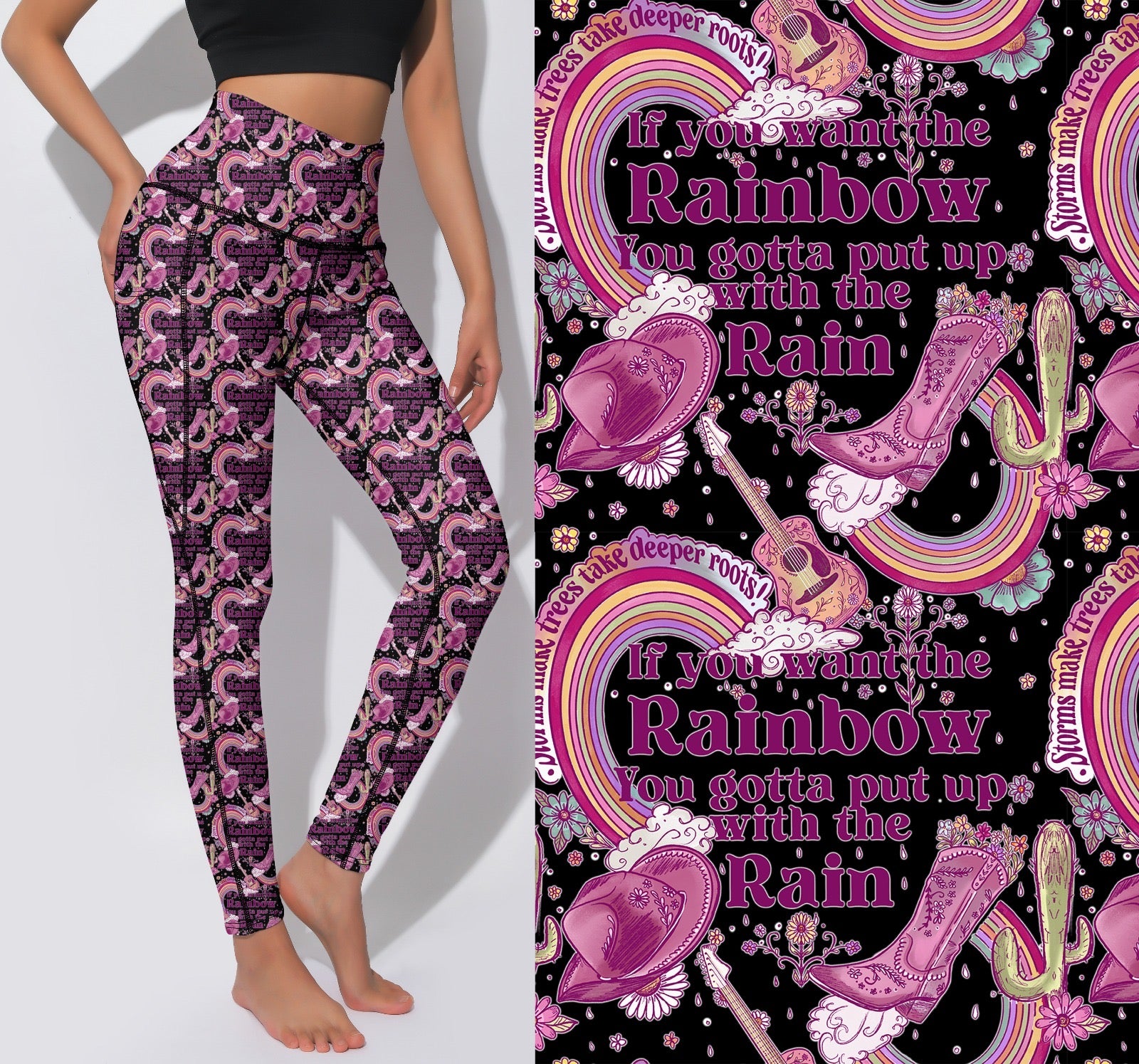 V2 actives dolly rainbow
