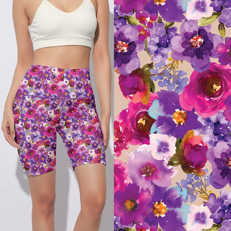 V2 shorts pansy