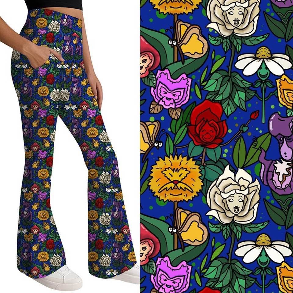 V2 flares talking flowers