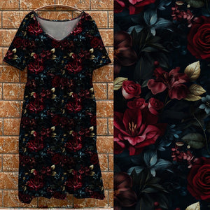 V3 treasure flower tea Dress