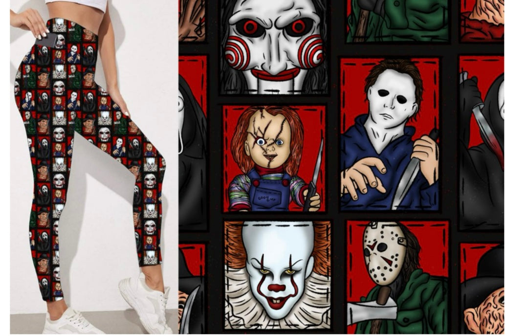 Boys of horror leggings