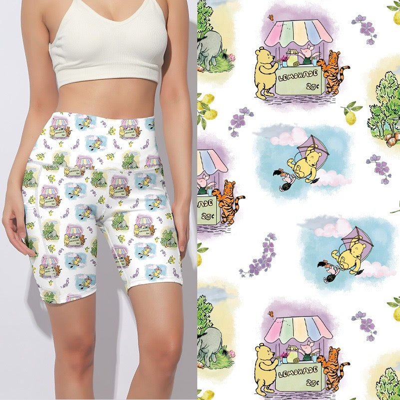 V2 shorts white Pooh