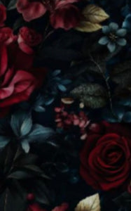 V3 Treasure flower palazzo wide leg trousers