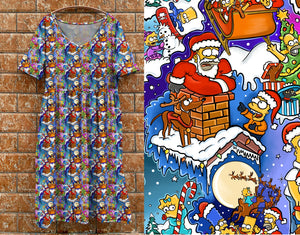 V1 homer tea dress