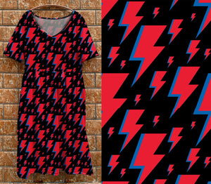 V1 bolt tea dress
