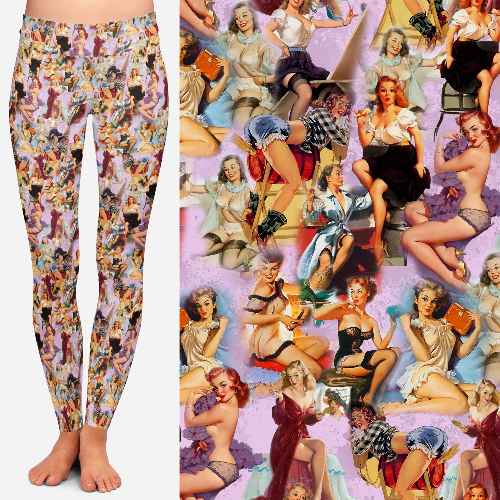 Comfort leggings pinup beauty
