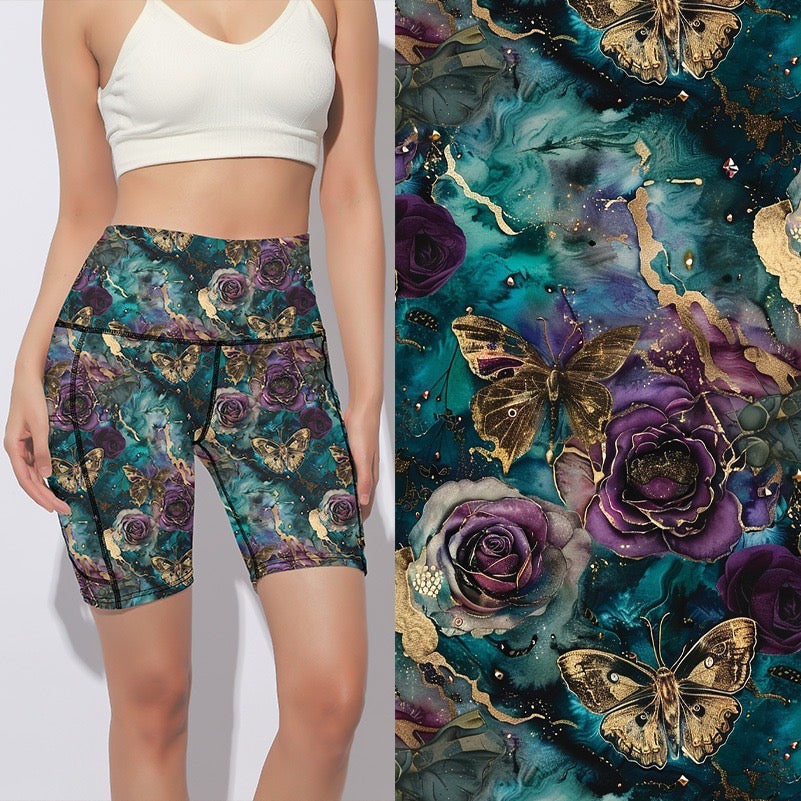 V1 shorts teal marble rose (mid may)