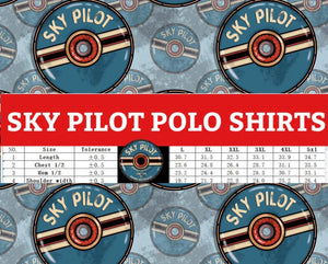 Sky pilot clothing .. never say die