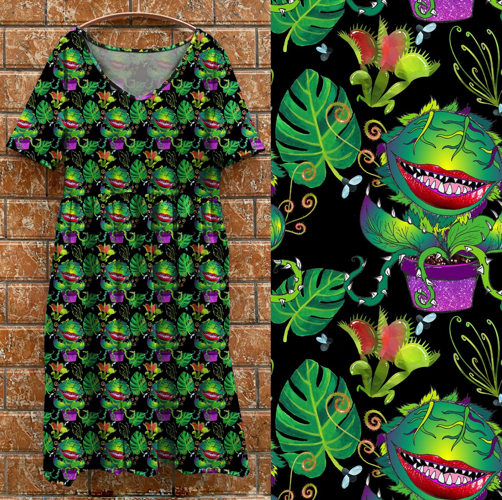 V1 tea dress feed me