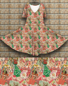 V1 retro Xmas Peggy