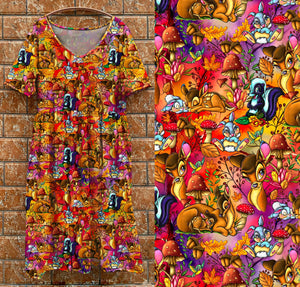 V1 tea dress Bambi
