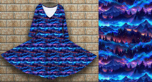 Peggy dress Northern Lights