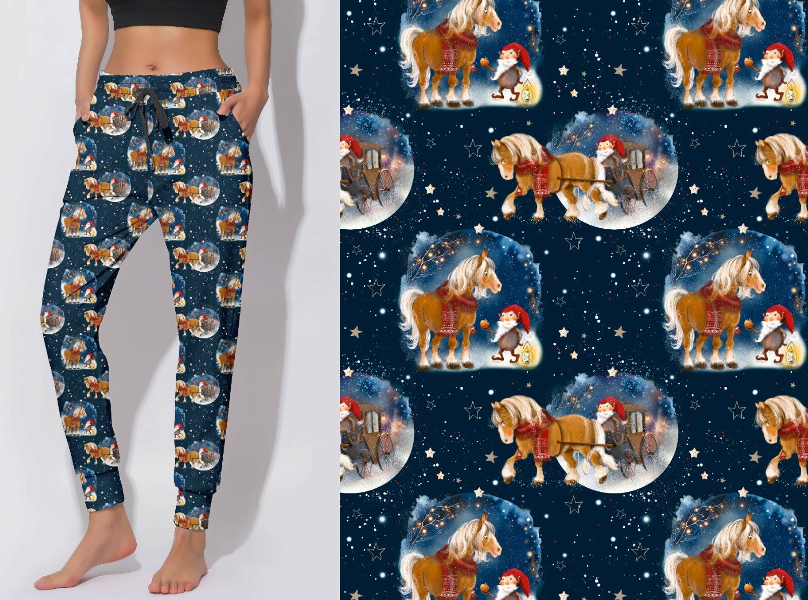 Joggers Knome in snow