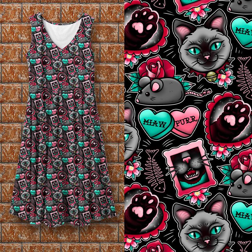 Sleeveless Peggy - Miaw Purr