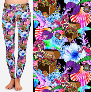 Comfort leggings - Mermaids Treasure