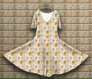 Peggy dress - Stamps