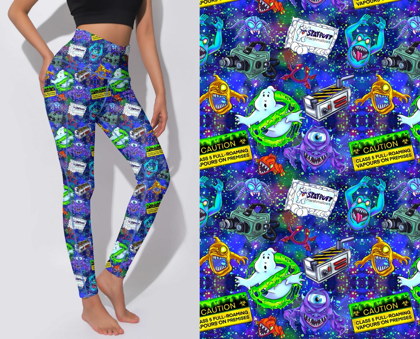 Active Leggings - Stay-puft Marshmellow (Pre Sales)