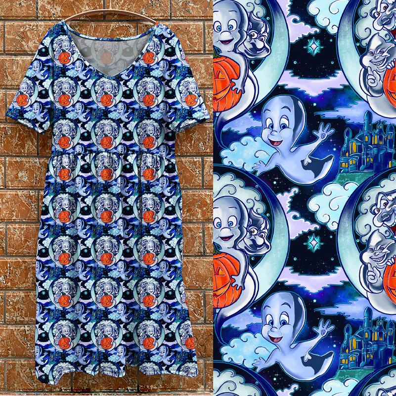Short Sleeve Tea dress - The friendly one