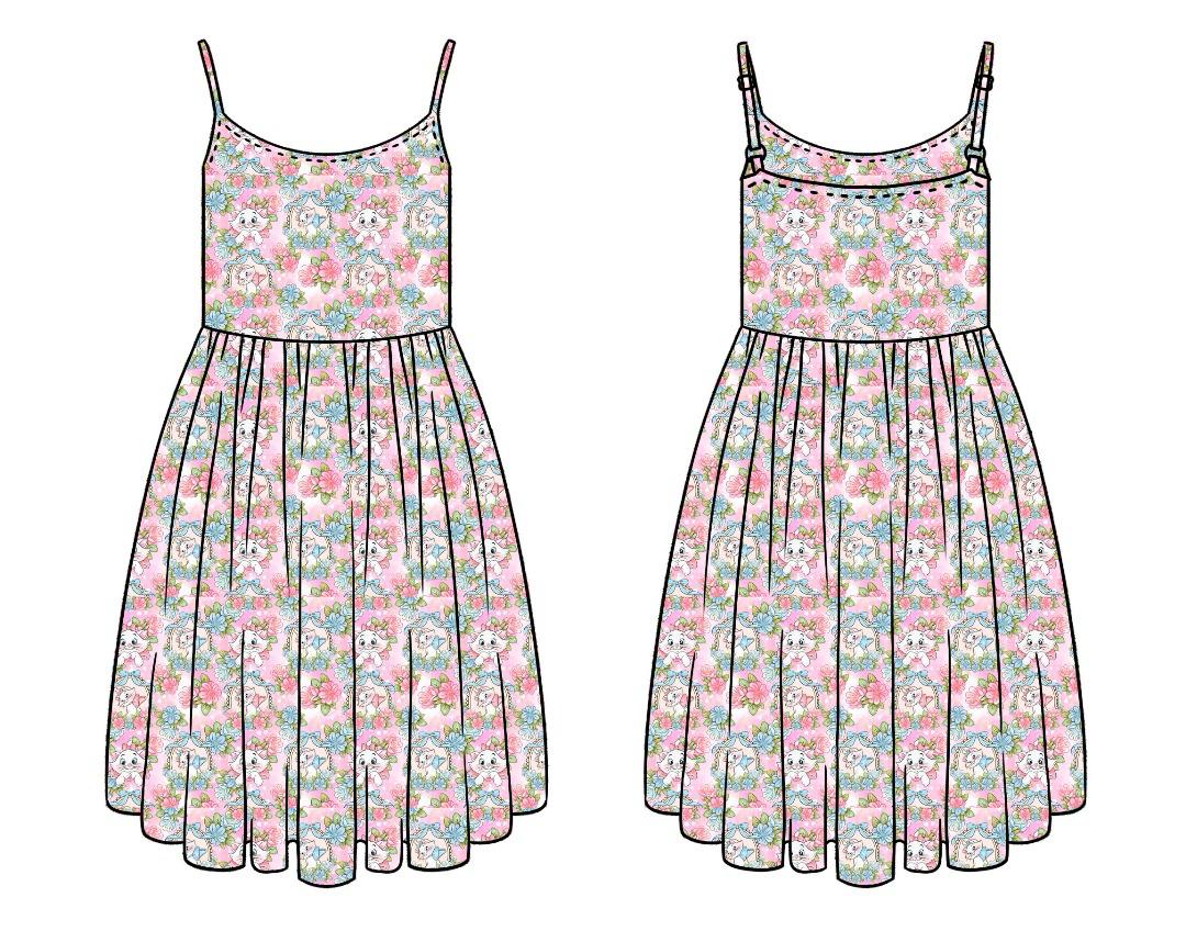 V9 Ella dress - Pink Cat