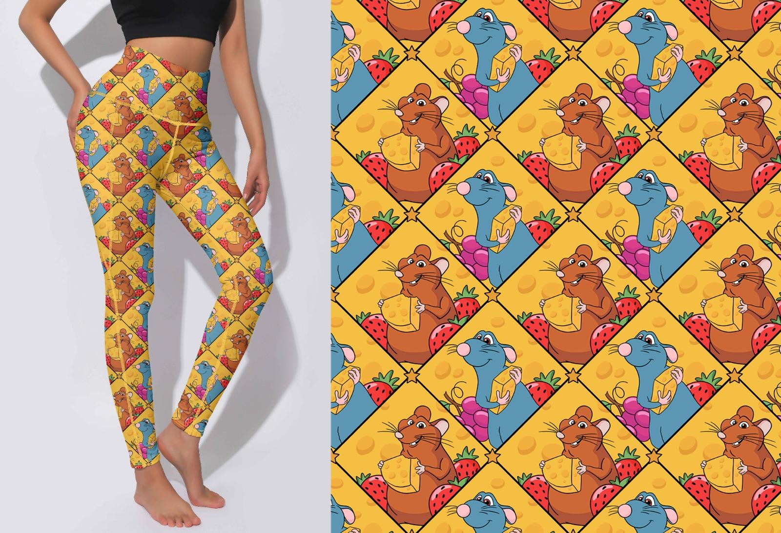 Active Leggings - Ratatouille