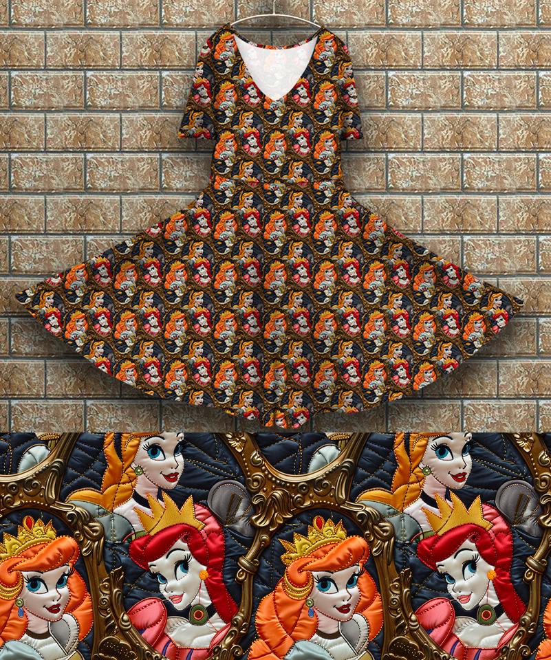 P7 Peggy Dress - Embroidered Princesses