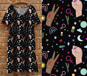 P7 Tea Dress - Girl Victory