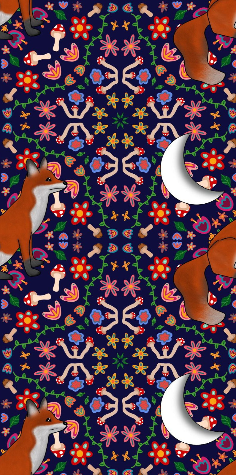 Comfort leggings - Botanical Fox