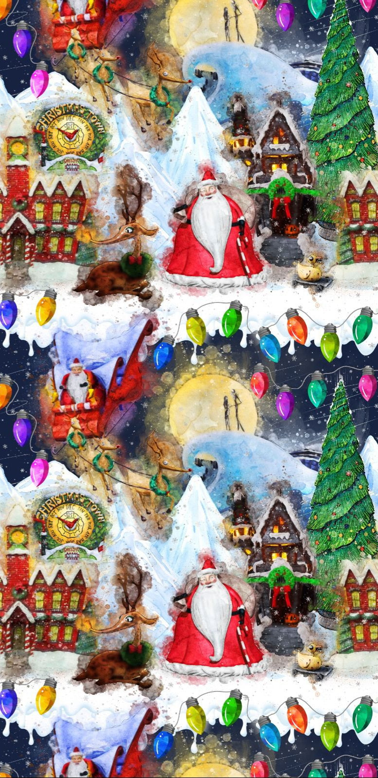 Comfort leggings - Xmas Town