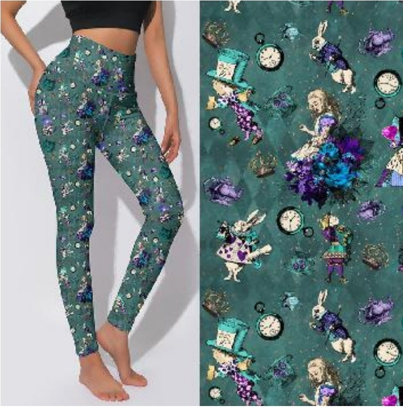 Active Leggings - Alice Clocks