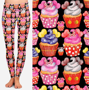 Comfort leggings - Cupcakes