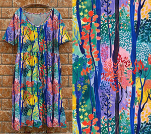 P7 Tea Dress -  Autumn
