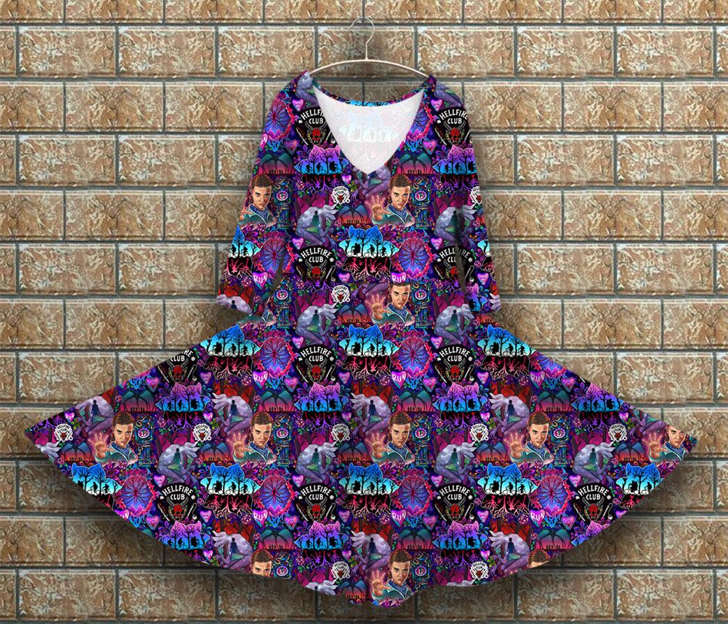 Peggy Dress - Stranger Things (3/4 Sleeves)