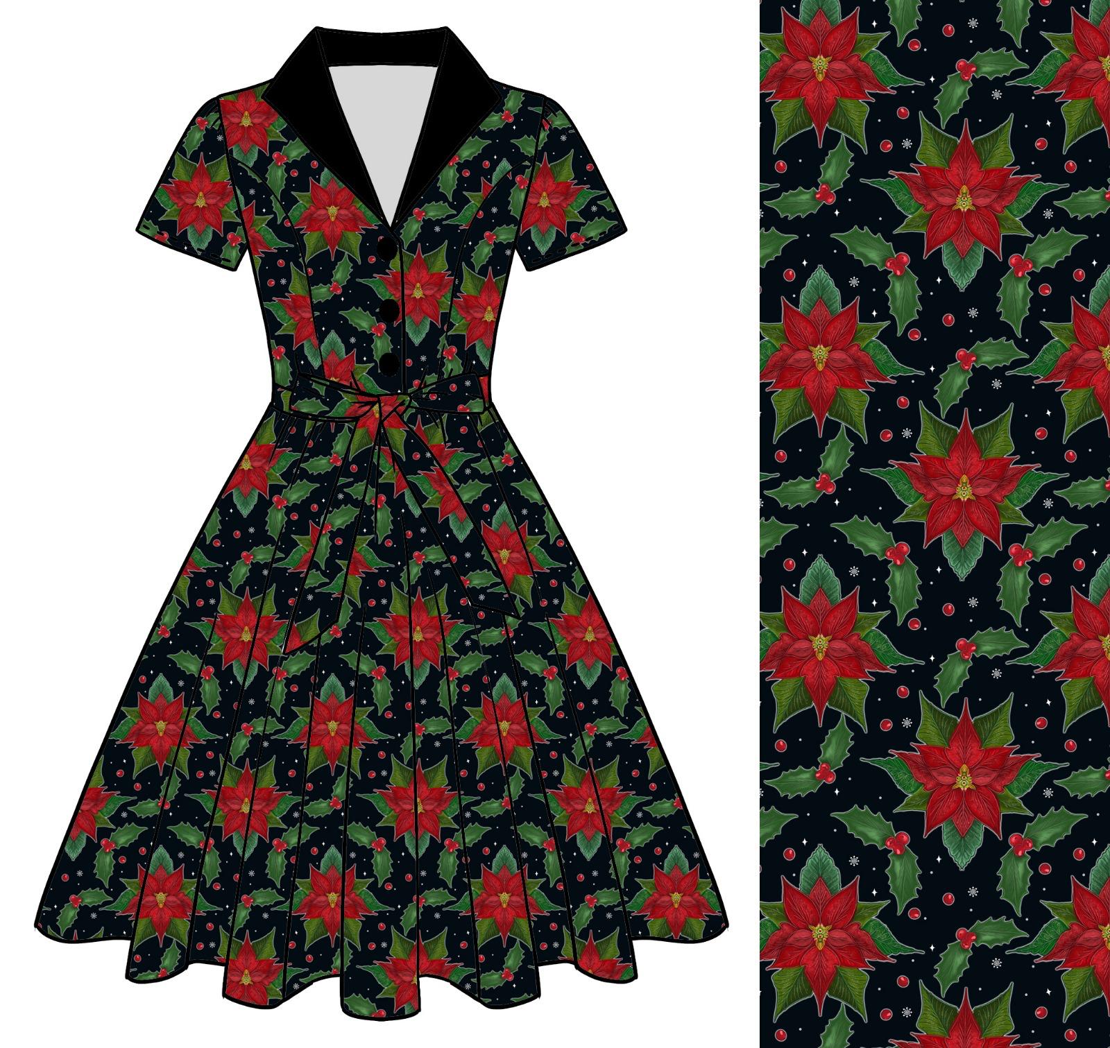 Rizzo Dress - Xmas flower