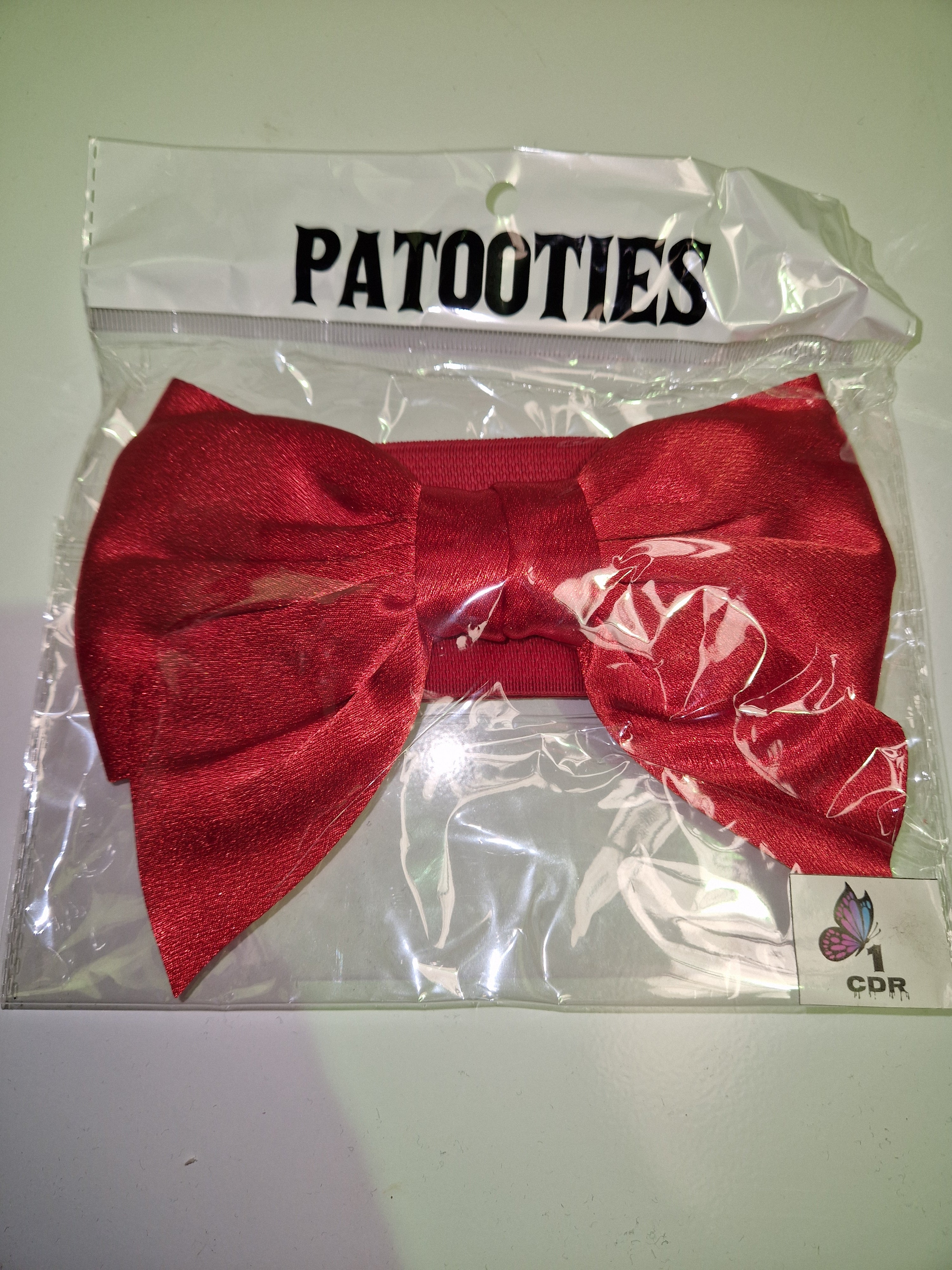 Luxe Bow Belt - Red