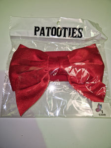 Luxe Bow Belt - Red