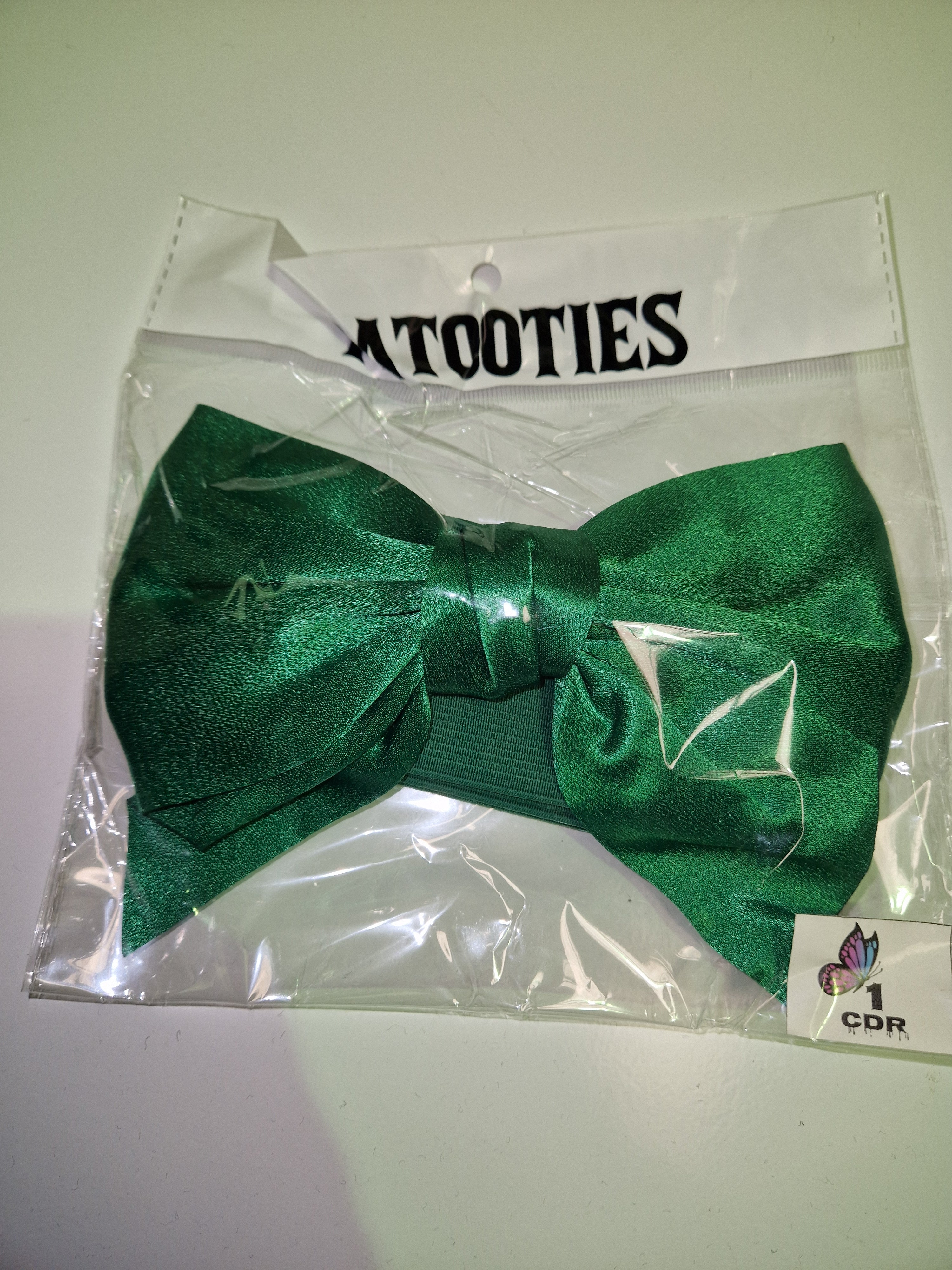 Luxe Bow Belt - Emerald Green