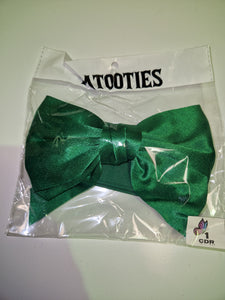 Luxe Bow Belt - Emerald Green