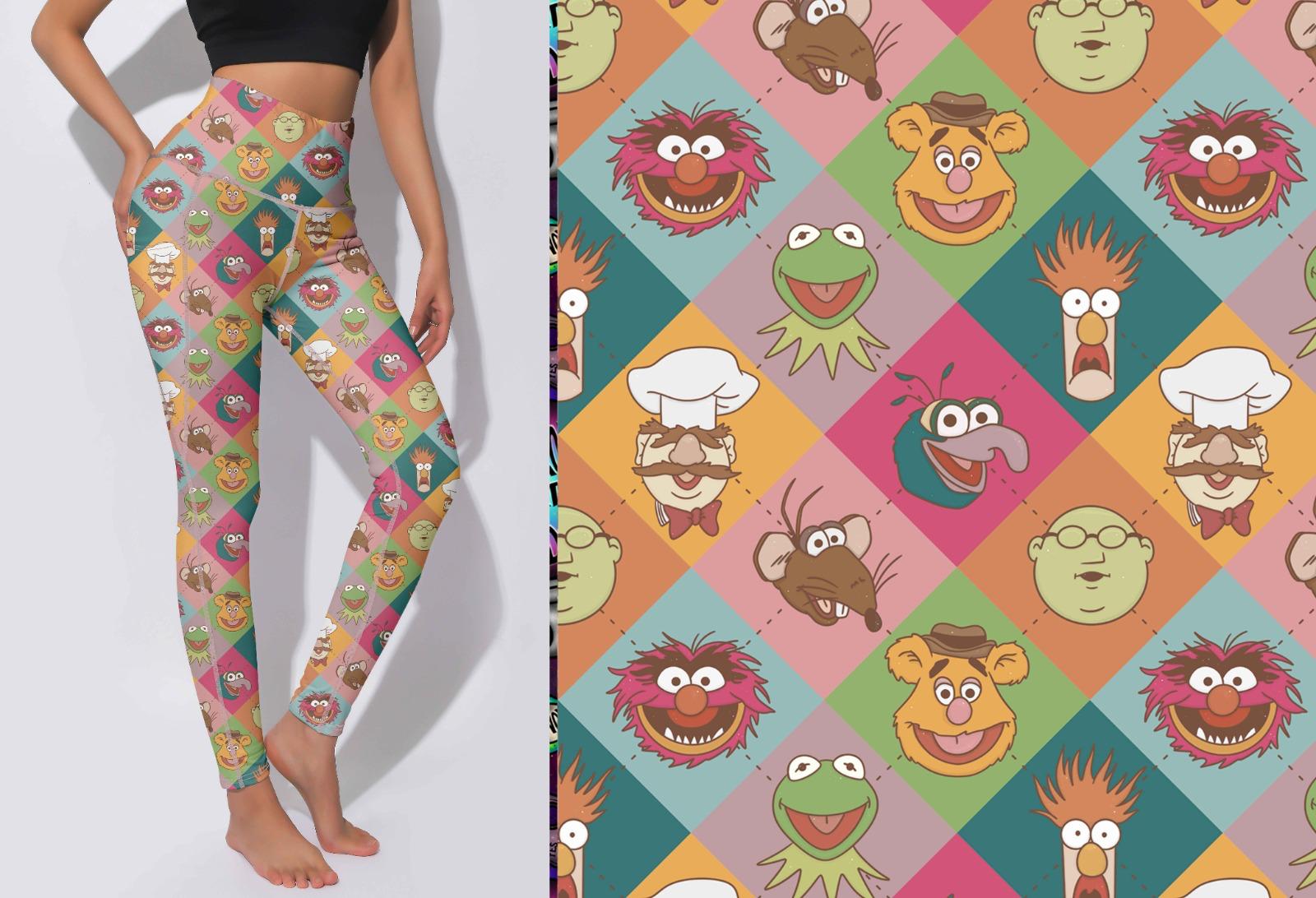 Active Leggings - Muppet Friends