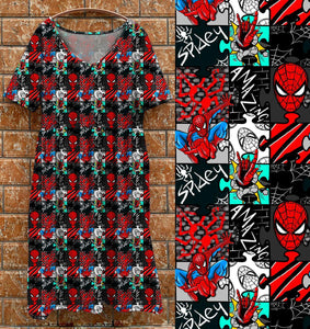 Tea dress - Spidey