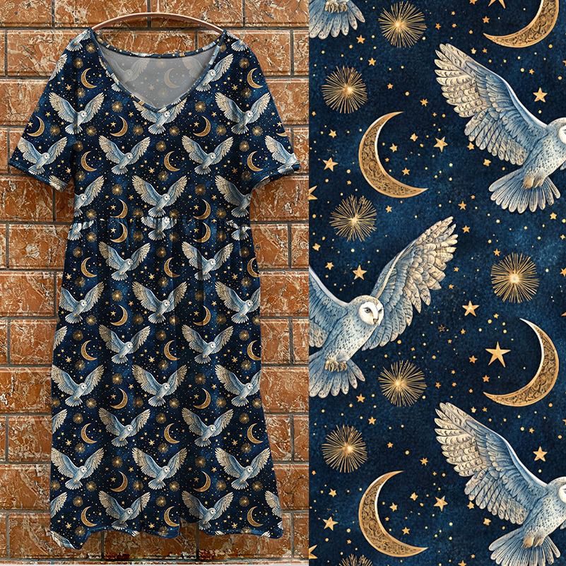 V3 Night Owl Tea Dress