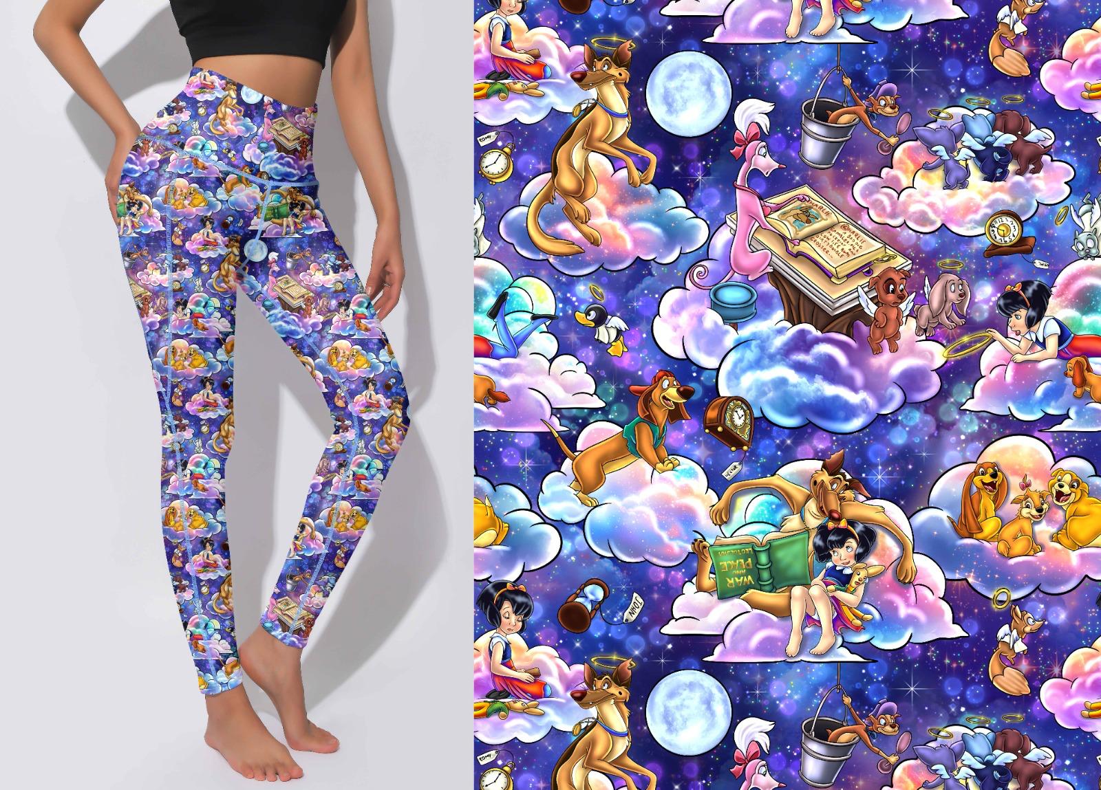 Active Leggings - All dogs to go heaven (Pre Sales)