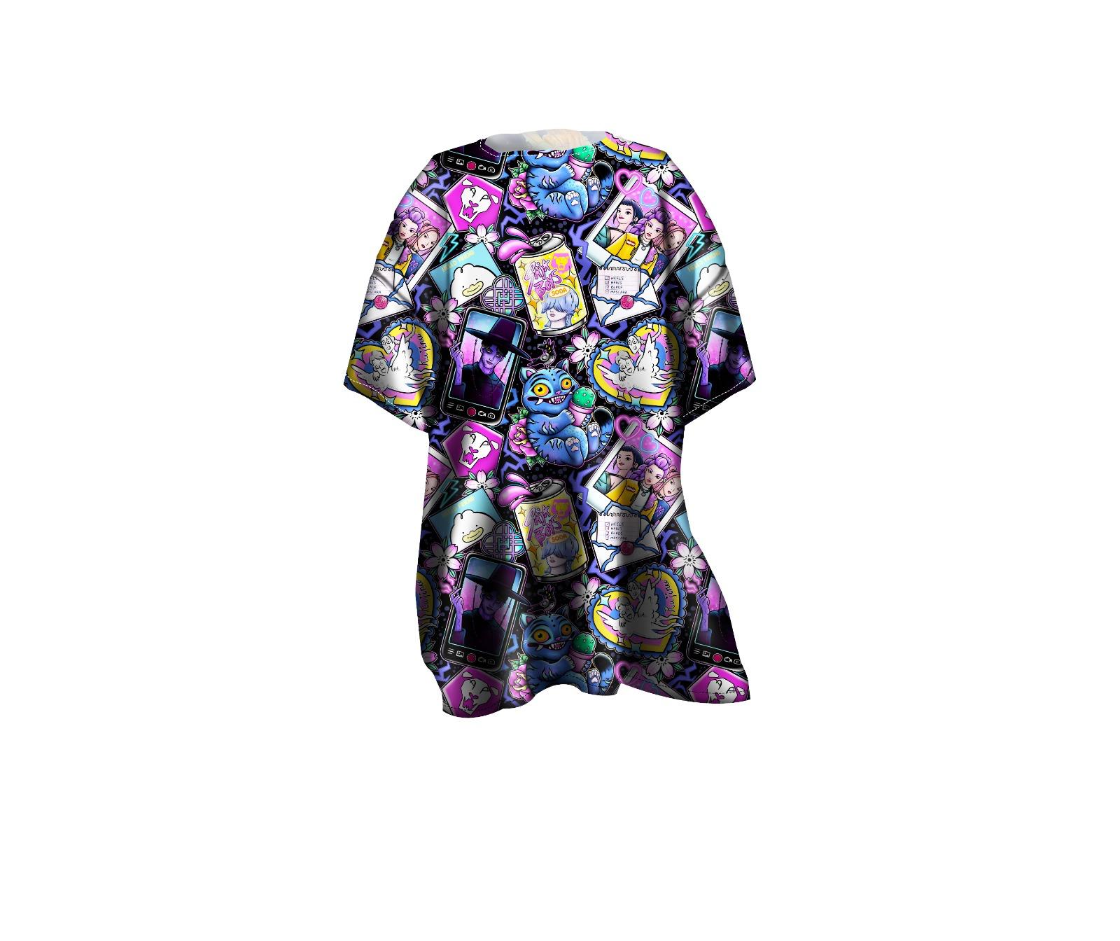 Night Tee - Hello Friend Dark