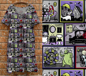 P7 Tea Dress - Skeleton House