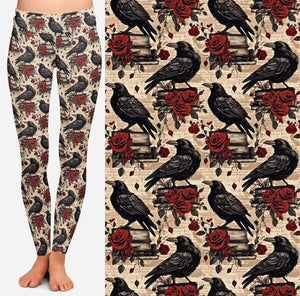 Comfort Leggings - Books & Roses