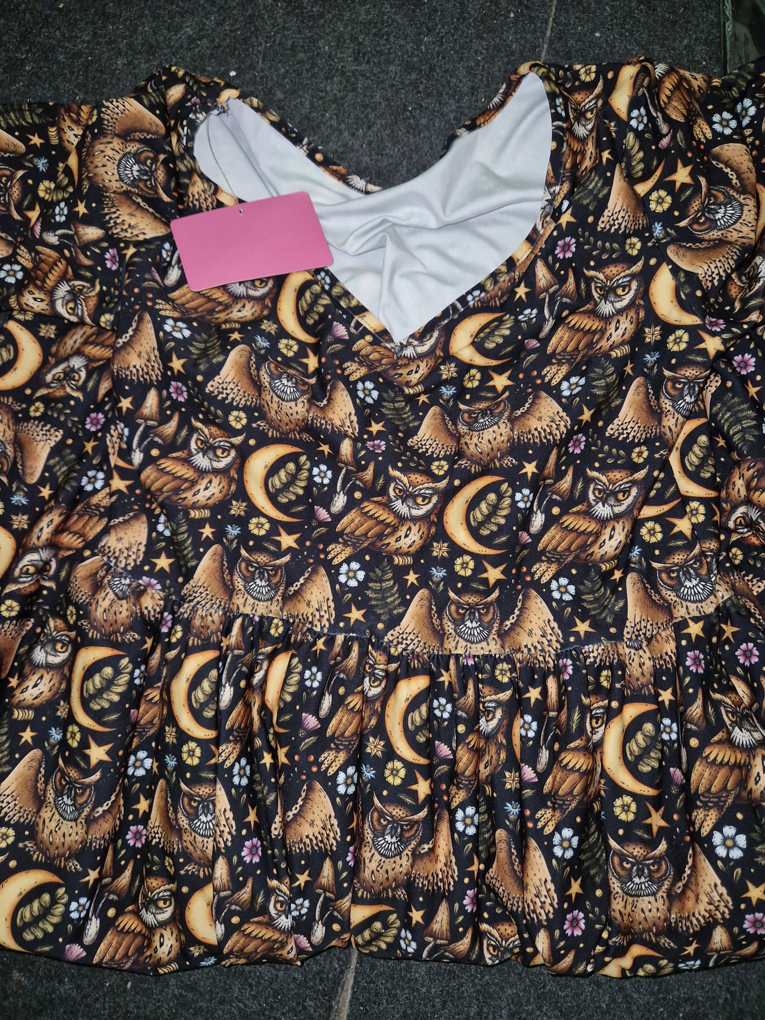 Tea dress - Vintage Owl (6/12)