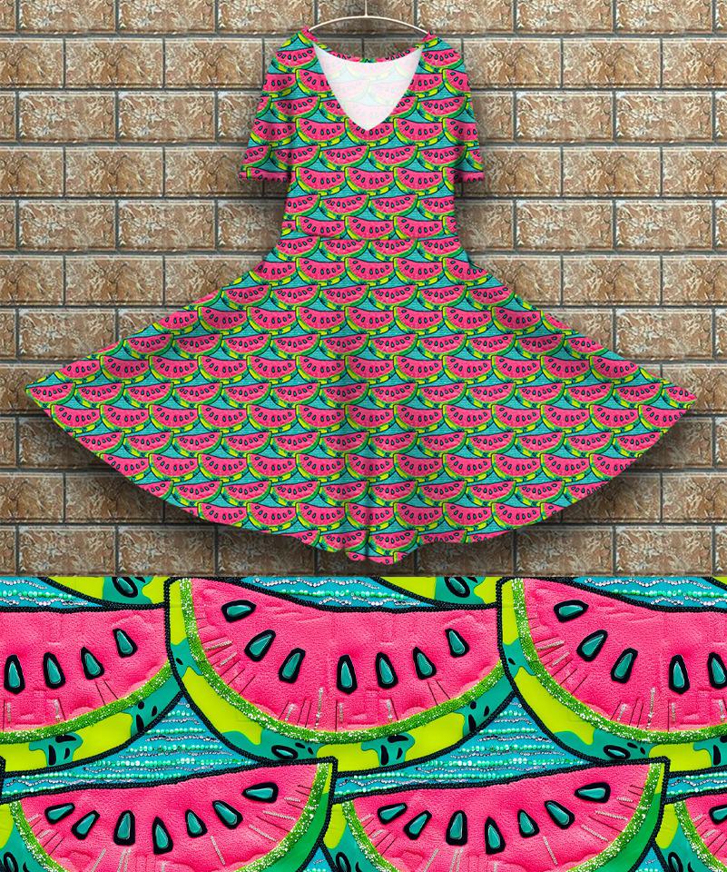 Peggy Dress - Watermelons