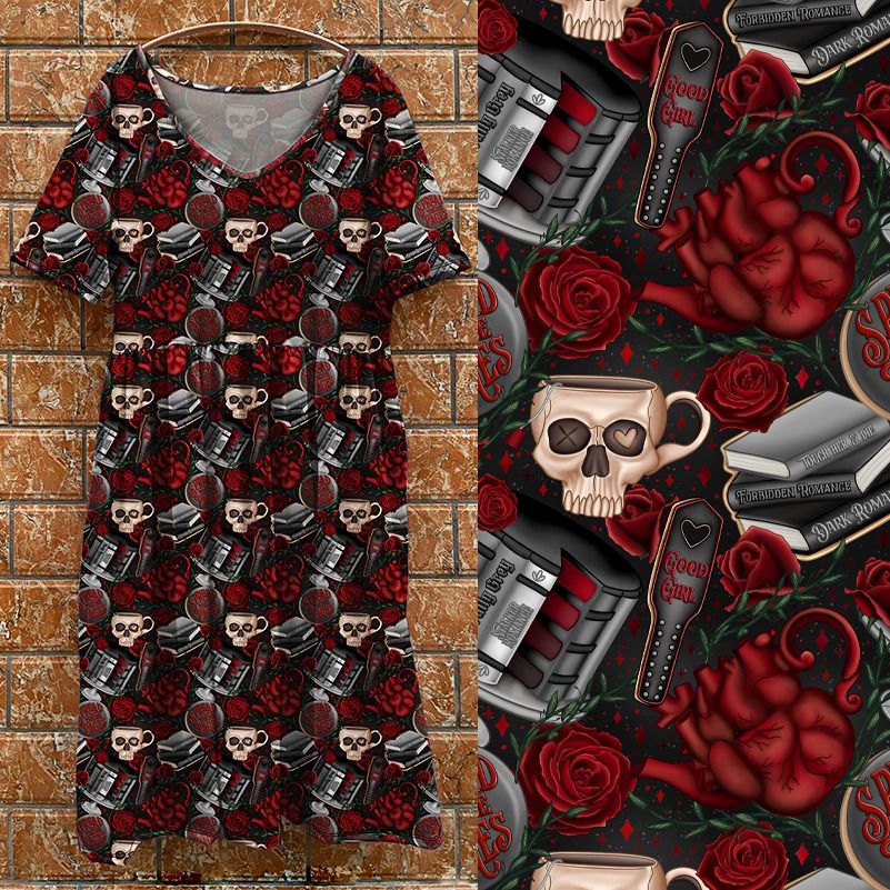 V3 Heart Teapot Tea Dress