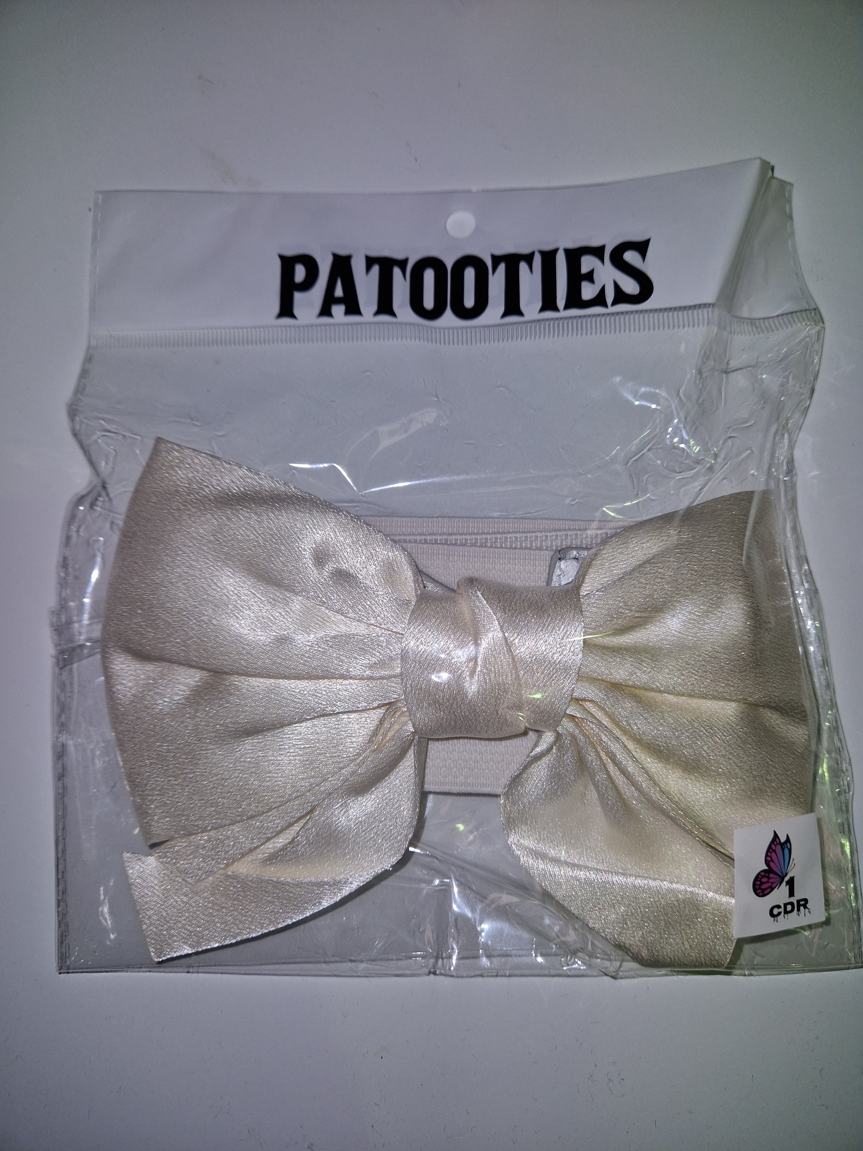 Luxe Bow Belt - cream