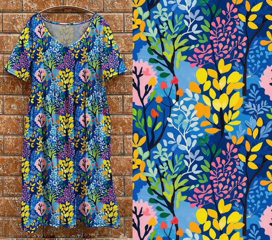 P7 Tea Dress -  Spring