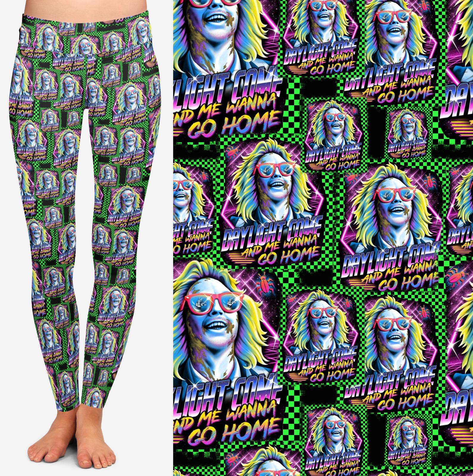 Comfort leggings - wanna go home